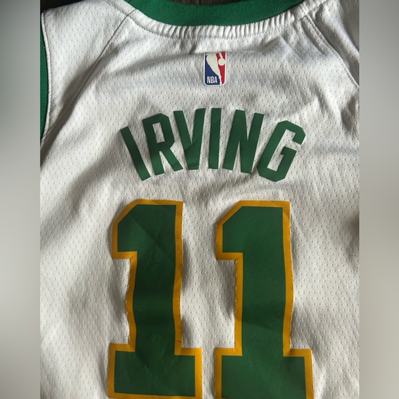 BOSTON CELTICS 🏀 youth size medium “IRVING” basketball jersey - Picture 3 of 5